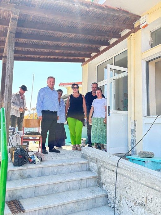 Επίσκεψη του Διονύση Σταμενίτη στα 6 σχολεία