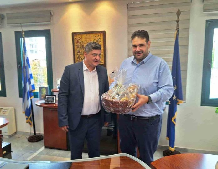 Επίσκεψη του ΥΠΕΣ Θ. Λιβάνιου στο Δήμο Πέλλας