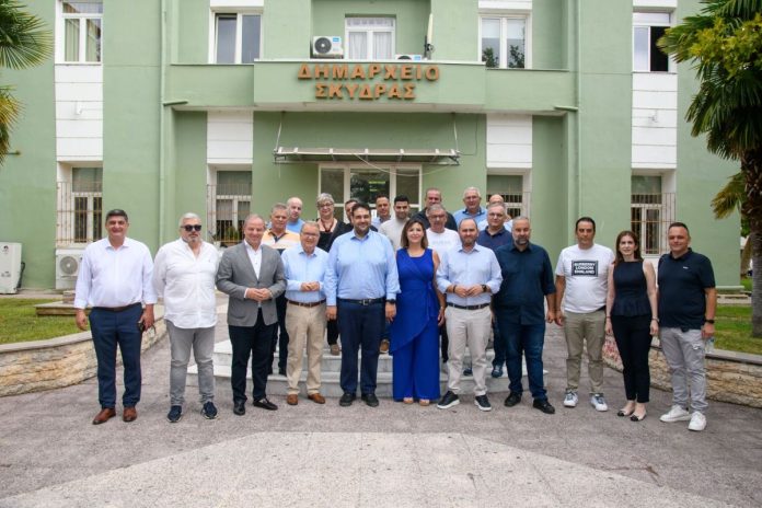 Υποδοχή του Υπουργού Εσωτερικών Θεόδωρου Λιβάνιου