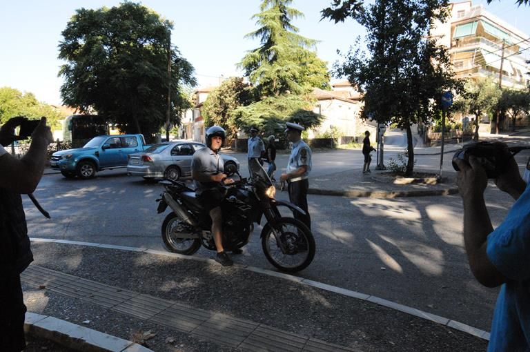 Δράση ευαισθητοποίησης της Τροχαίας Έδεσσας για τη χρήση κράνους