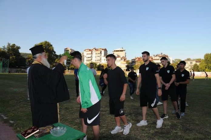 Με τις ευλογίες του Αγιασμού ξεκίνησε η σεζόν για τον Εδεσσαϊκό