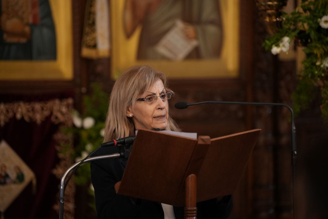 Η Περιφερειάρχης Κεντρικής Μακεδονίας Αθηνά Αηδονά