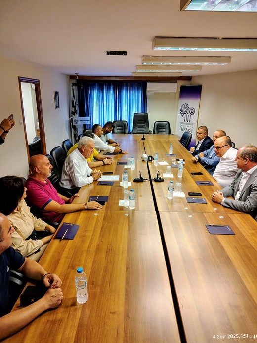 Επίσκεψη του Γενικού Γραμματέα Βιομηχανίας