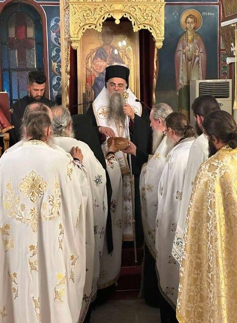 Ο ΕΠΙΣΚΟΠΟΣ ΑΛΜΩΠΙΑΣ ΣΤΗΝ ΠΑΝΗΓΥΡΗ