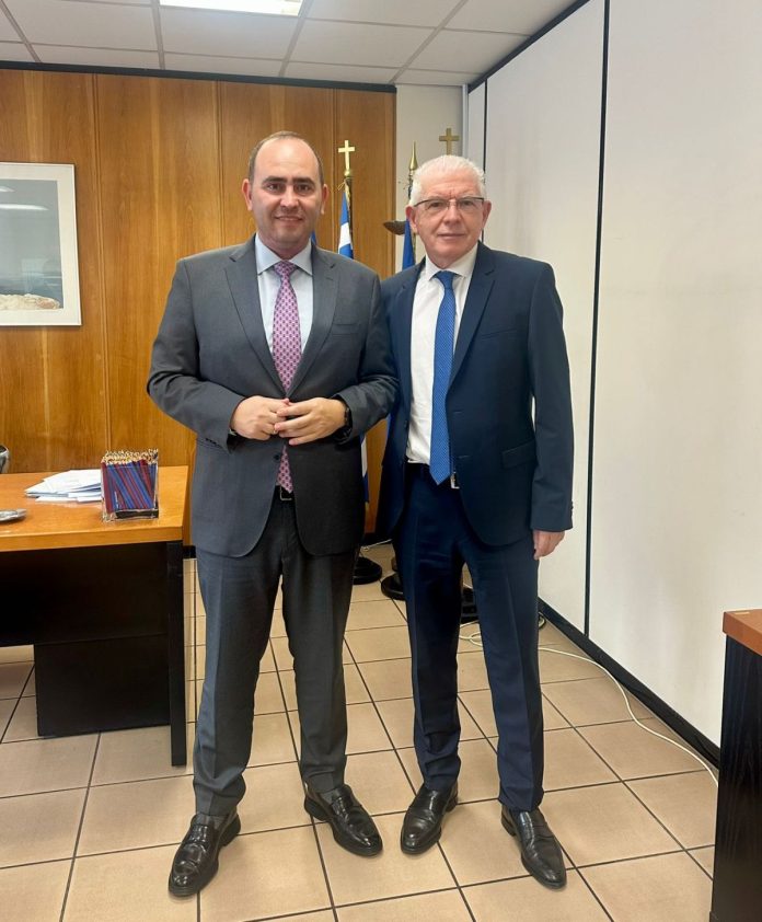 Συνάντηση Λάκη Βασιλειάδη με τον Πρόεδρο του ΕΛΓΑ