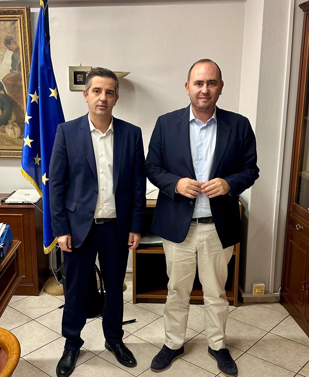 Συναντήσεις Λάκη Βασιλειάδη στο Υπουργείο