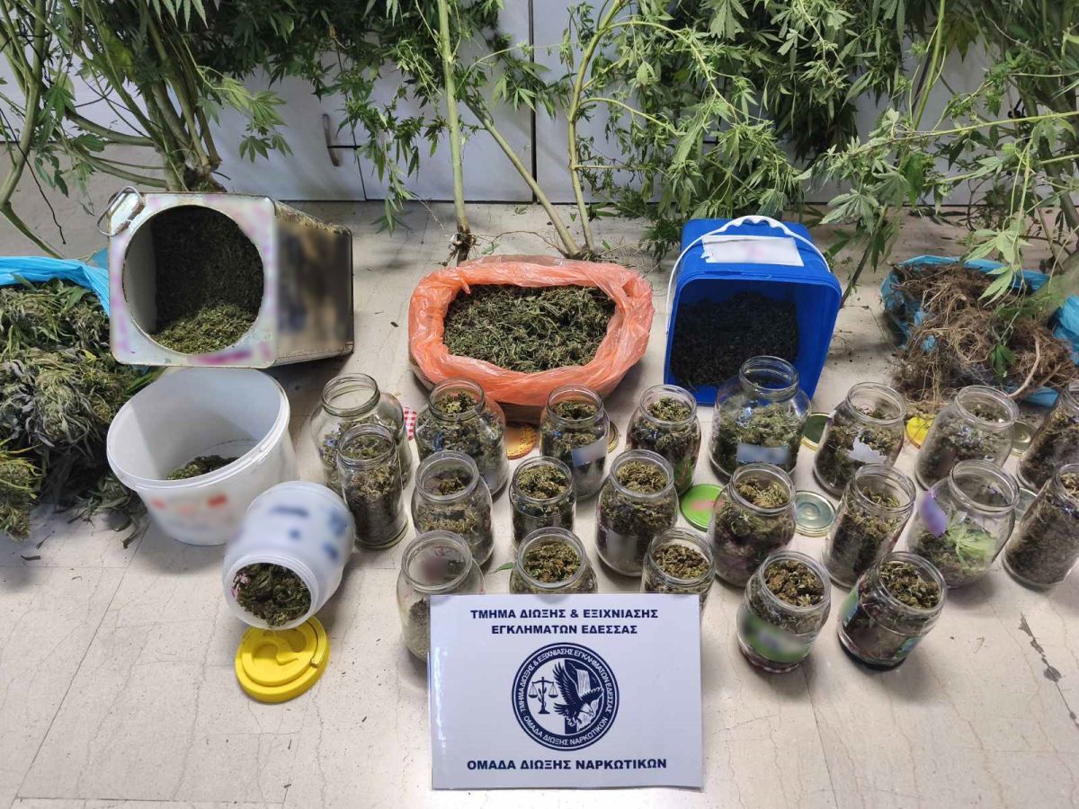 Συνελήφθη ένα άτομο στην Πέλλα