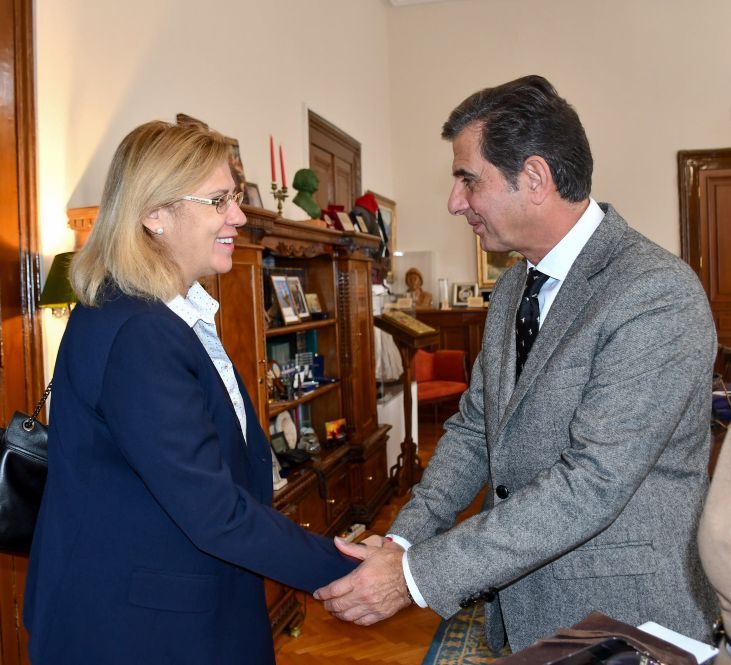 ΣΥΝΑΝΤΗΣΗ ΤΟΥ ΥΜΑΘ ΜΕ ΤΙΣ ΓΕΝΙΚΕΣ ΠΡΟΞΕΝΟΥΣ ΤΗΣ ΡΟΥΜΑΝΙΑΣ ΚΑΙ ΤΗΣ ΑΛΒΑΝΙΑΣ