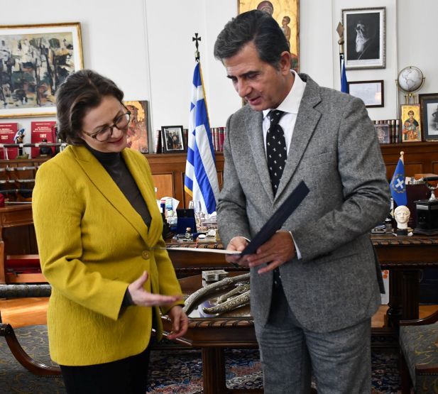 ΣΥΝΑΝΤΗΣΗ ΤΟΥ ΥΜΑΘ ΜΕ ΤΙΣ ΓΕΝΙΚΕΣ ΠΡΟΞΕΝΟΥΣ ΤΗΣ ΡΟΥΜΑΝΙΑΣ ΚΑΙ ΤΗΣ ΑΛΒΑΝΙΑΣ