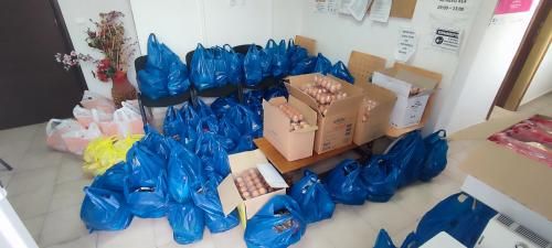 Συγκέντρωση τροφίμων και ειδών καθημερινής χρήσης