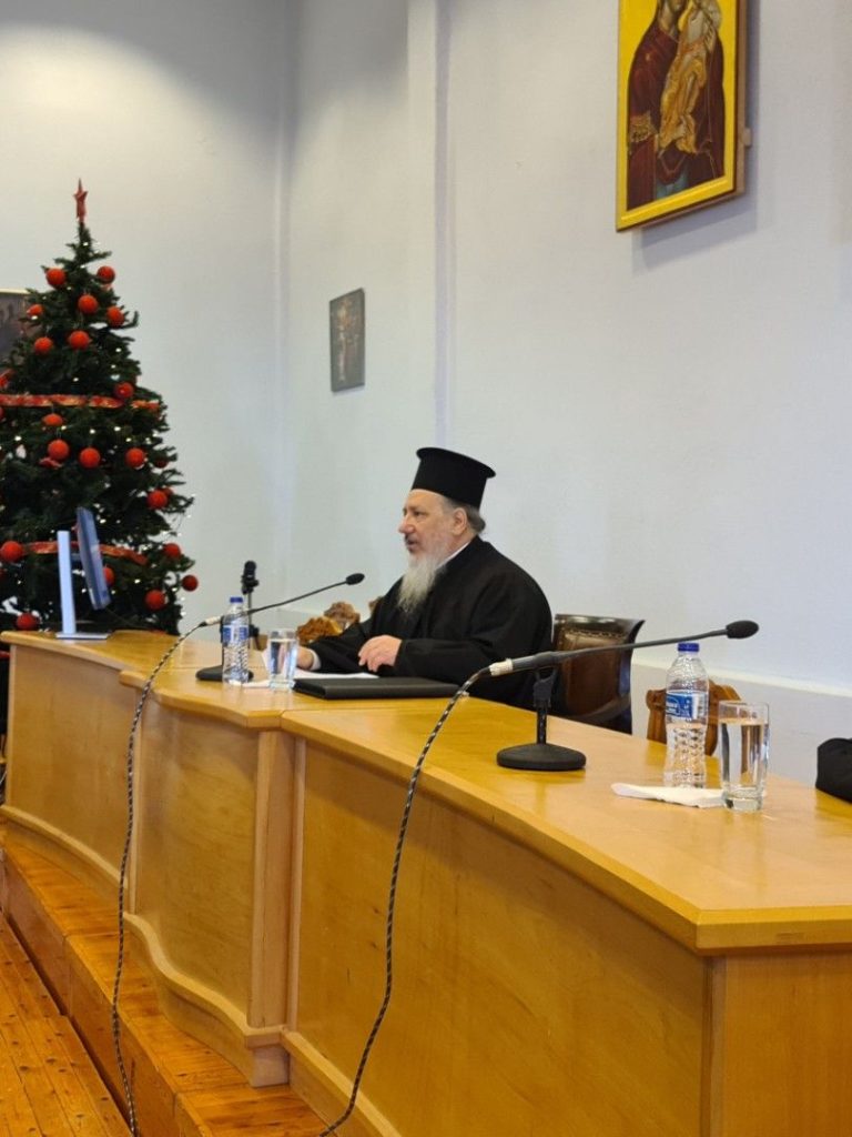 5η ΙΕΡΑΤΙΚΗ ΣΥΝΑΞΗ ΜΕ ΟΜΙΛΗΤΗ ΤΟΝ ΑΡΧΙΜΑΝΔΡΙΤΗ ΠΑΥΛΟ ΣΤΑΜΑΤΑ