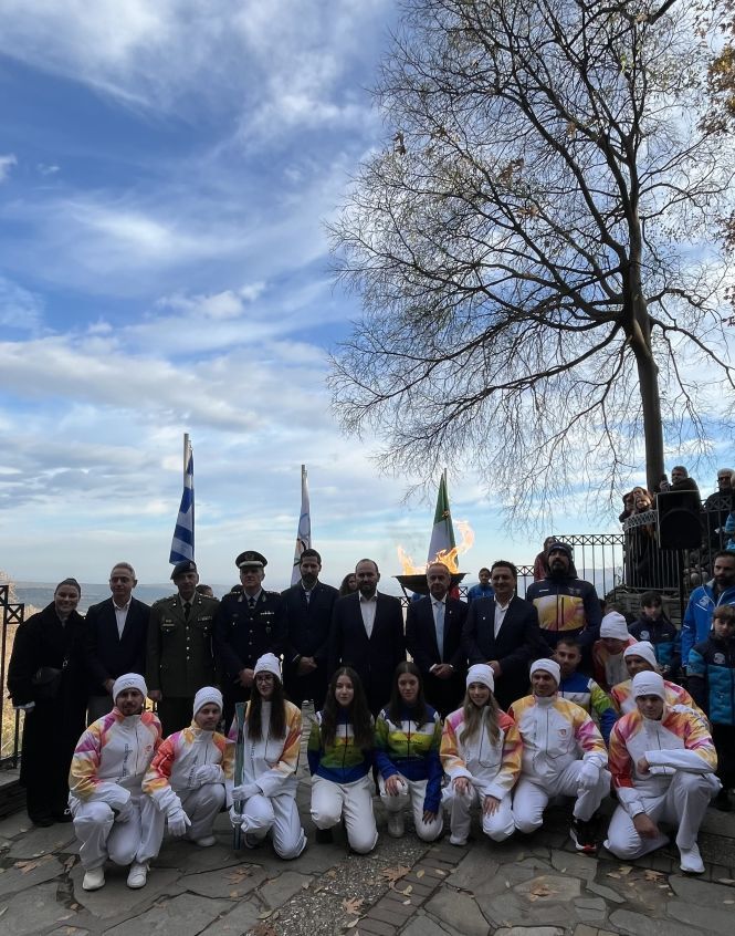 Η διέλευση της Ολυμπιακής Φλόγας