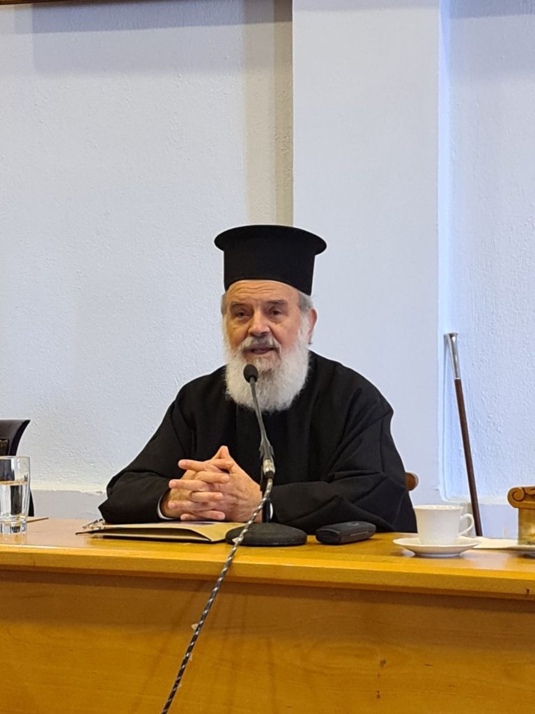 1η ΙΕΡΑΤΙΚΗ ΣΥΝΑΞΗ ΜΕ ΟΜΙΛΗΤΗ