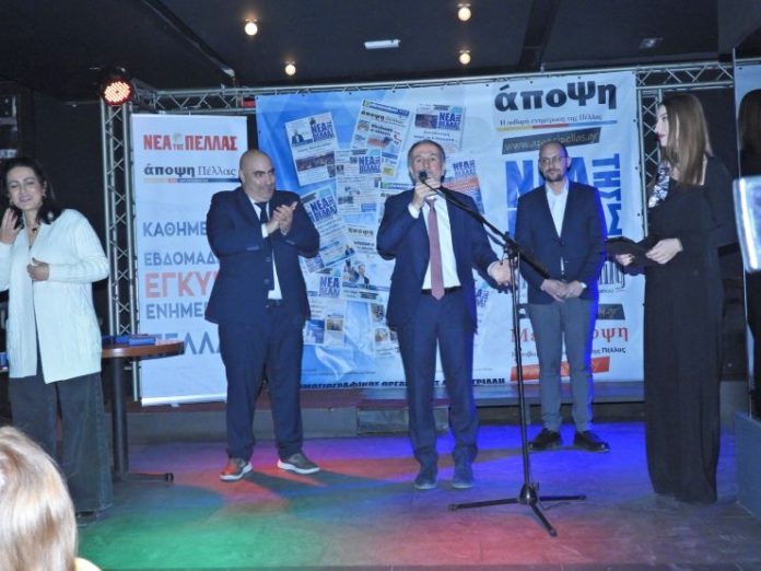 Αστέριος Αντωνίου στα «Νέα της Πέλλας»