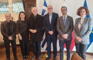 Συνάντηση της Ένωσης Συντακτών Επαρχιακού Τύπου  με τον Πρέσβη της Πολωνίας