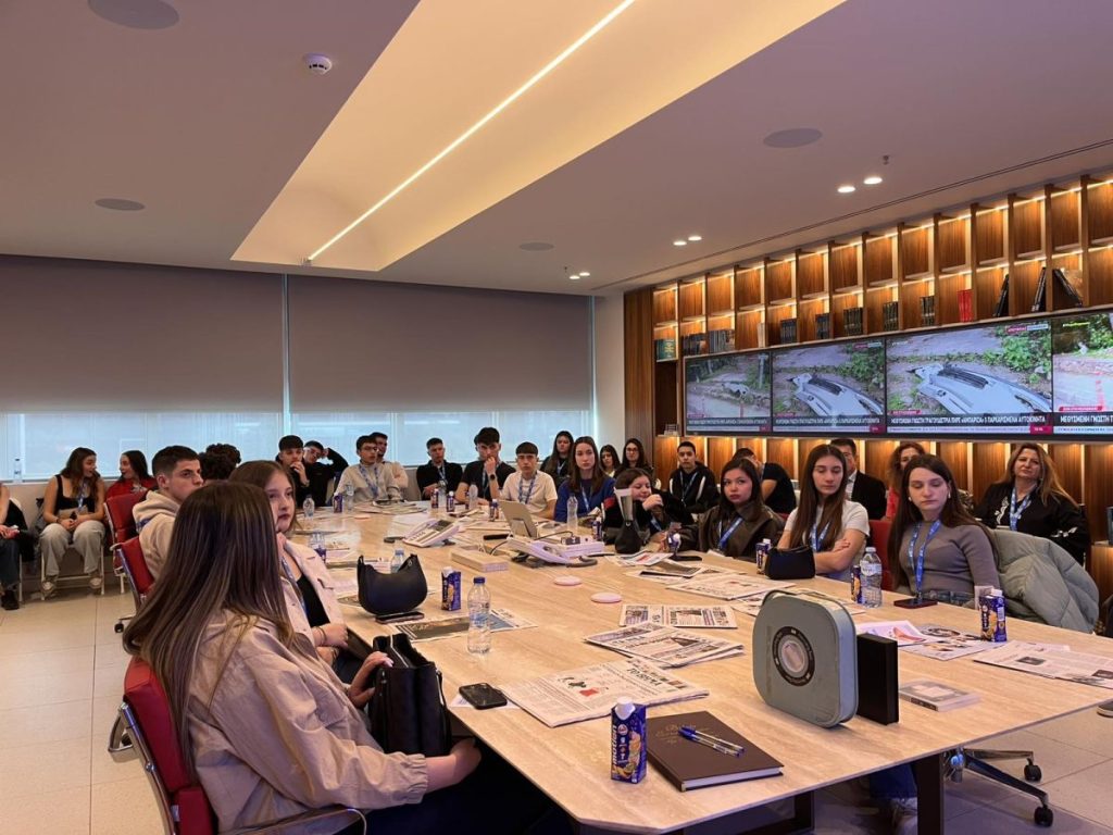 2ο ΓΕΛ ΕΔΕΣΣΑΣ «Επίσκεψη στο συγκρότημα της ALTER EGO MEDIA»