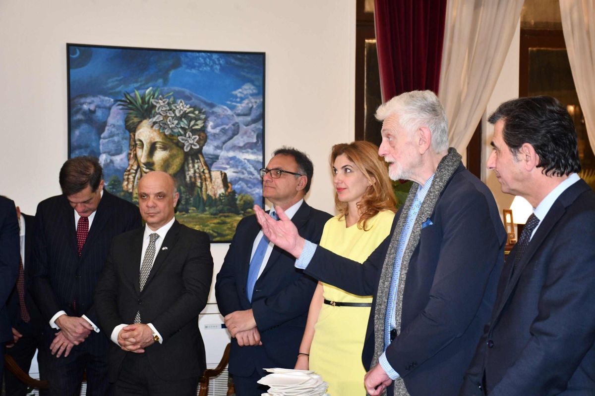 Κοπή της Βασιλόπιτας του Προξενικού Σώματος της Θεσσαλονίκης στο ΥΜΑΘ