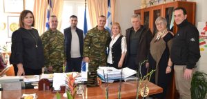 Συνάντηση της Δημάρχου Σκύδρας με το νέο Διοικητή της ΙΙας Μ/Κ Μεραρχίας Πεζικού