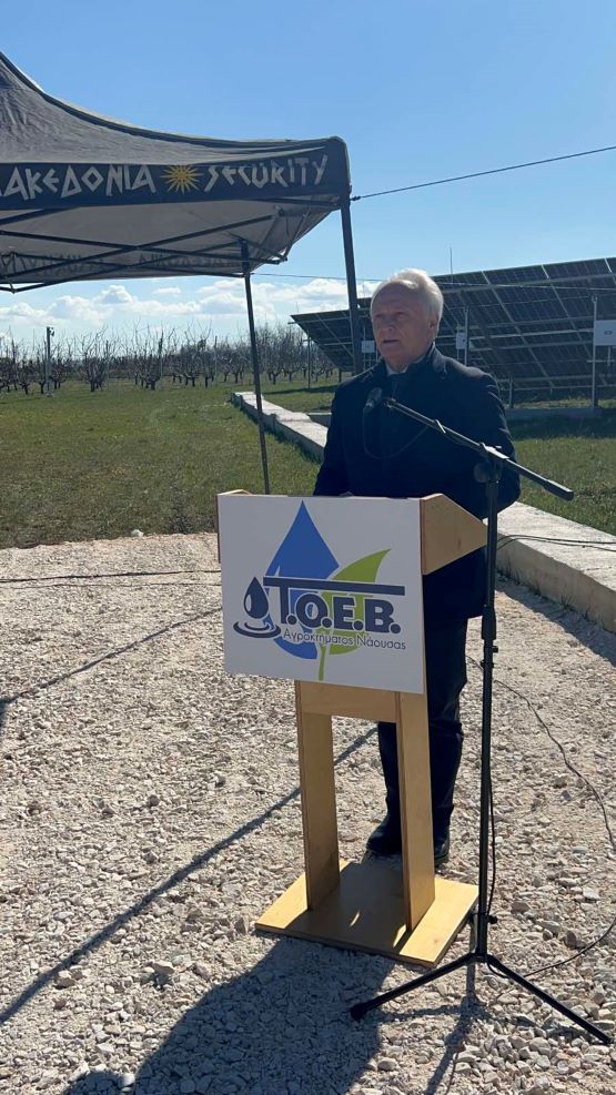 Επίσκεψη Γιάννη Ανδριανού σε αγροτικούς συνεταιρισμούς και αγροτικές υποδομές στη Νάουσα