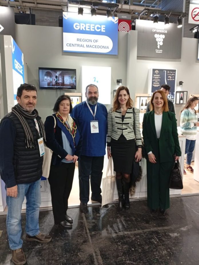 Δυναμική συμμετοχή της Περιφέρειας Κεντρικής Μακεδονίας στην έκθεση Wine Paris & Vinexpo 2026
