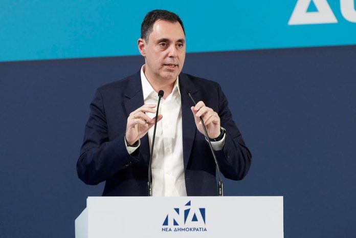 Ομιλία του Γενικού Διευθυντή της Νέας Δημοκρατίας Γιάννη Σμυρλή στο Προσυνέδριο του κόμματος στη Λάρισα