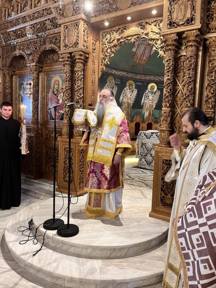 Αρχιερατικη Θεία Λειτουργια την