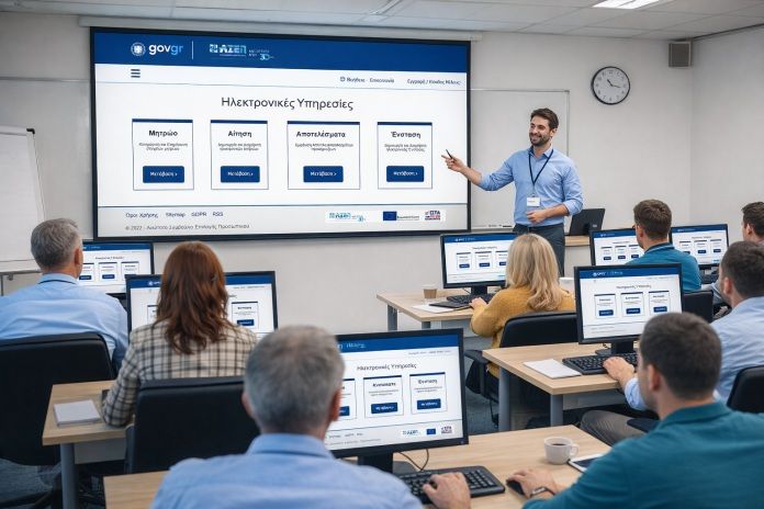 Εργαστήριο για την πλατφόρμα του ΑΣΕΠ από το Κέντρο Νεότητας του Δήμου Θεσσαλονίκης