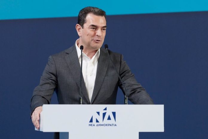 Ομιλία του Γραμματέα της Πολιτικής Επιτροπής της Νέας Δημοκρατίας Κώστα Σκρέκα στο Προσυνέδριο του κόμματος στη Λάρισα
