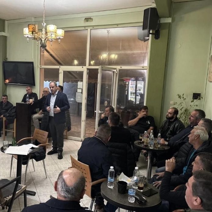 Συνάντηση Σταμενίτη με παραγωγούς στον Προφήτη Ηλία Σκύδρας