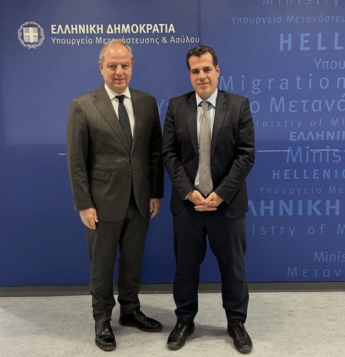 Συνάντηση Σταμενίτη με τον Υπουργό Μετανάστευσης και Ασύλου για θέματα μετάκλησης εργατών γης