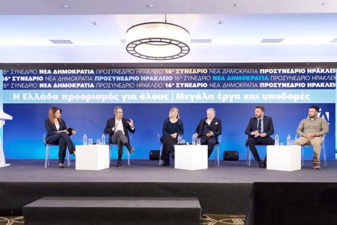 Τοποθετήσεις Υπουργών στο Προσυνέδριο της Νέας Δημοκρατίας στο Ηράκλειο Κρήτης