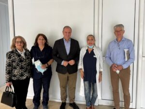 Επίσκεψη Διονύση Σταμενίτη στα Νοσοκομεία Γιαννιτσών και Έδεσσας