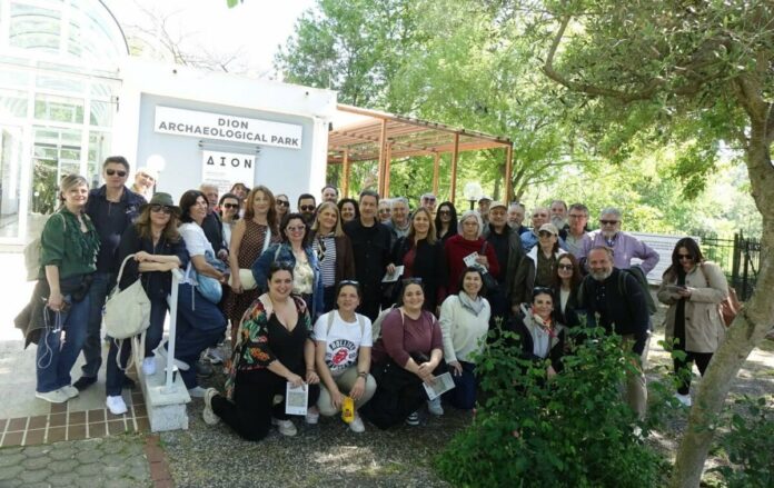 Το Μορφωτικό Ίδρυμα της ΕΣΗΕΜ-Θ στον Αρχαιολογικό Χώρο και το Μουσείο του Δίου