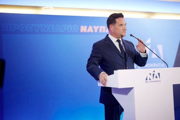 Ομιλία του Αντιπροέδρου της Νέας Δημοκρατίας και Υπουργού Υγείας Άδωνι Γεωργιάδη στο Προσυνέδριο του κόμματος στο Ναύπλιο