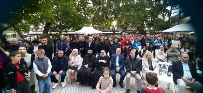 Στα εγκαίνια της 9ης Ανθοέκθεσης του Δήμου Σκύδρας