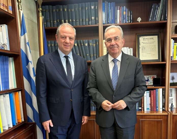 Στον Αν. Υπουργό Οικονομικών ο Διονύσης Σταμενίτης για το Αρδευτικό Σύστημα του Αλμωπαίου