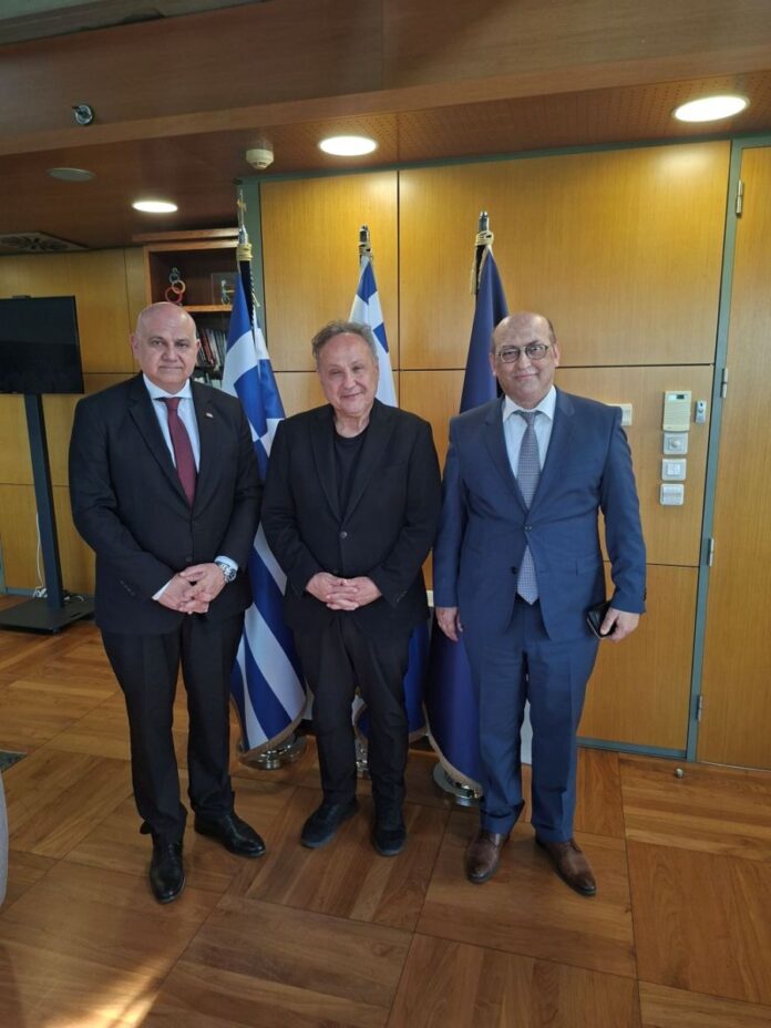 Συνάντηση του Στέλιου Αγγελούδη με τον Πρέσβη της Αρμενίας: Στο επίκεντρο η ενίσχυση των ιστορικών και πολιτιστικών δεσμών